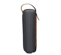 BarCraft Portabotellas de Vino, con Funda, Negro