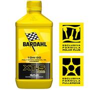 BarDahl 4T Aceite Sintético para Motos, Buena Lubricación para el Motor XT4S C60 10W50 Moto, para Racing, Hypersport, Sport-Tourer y Off-Road - 1 L
