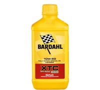 Bardahl - Aceite de Motor XTC C60 10W-50 Off-Road para Moto de 4 Tiempos, contrarresta la formación de depósitos, garantizando la máxima Limpieza del Motor, 100% sintético, 20 x 1 litro