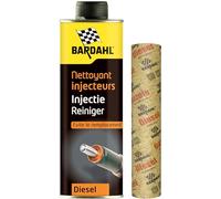 BarDahl Diésel Limpiador Inyectores, Elimina la Suciedad del Sistema de Alimentación sin Desmontar, Protege y Ayuda a Evitar el Desgaste del Motor, sin Plomo y sin Azufre - 0,5 L