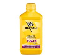 BARDAHL Huile de pont/boîte moto T&D Oil LS 80W90-1 L