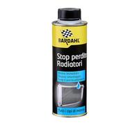 Bardahl - Radiator Stop Leak, detiene las fugas de agua del radiador, acción inmediata, sin desmontaje, evita las fugas de líquido, apto para todo tipo de motores, gasolina, diésel y GLP, 300 ml