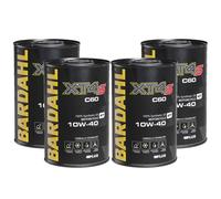 Bardahl XT4-S 10W-40 Aceite Motor Moto 4 T 4 L API SN JASO MA-MA2