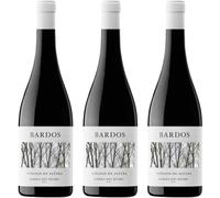 Bardos Viñedos de Altura Vino Tinto de Crianza con Tempranillo, Garnacha y Albillo Mayor, 15% Vol., ideal para servir entre 12º y 14ºC y disfrutar su frescura| 3 botellas