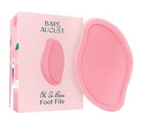 Bare August Removedor de callos de cristal para pies, raspador de talón y limpiador de pies en la ducha, removedor de piel muerta, pulidor de pies de pedicura para pies suaves