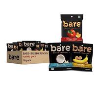 Bare Baked - Paquete variado de frutas crujientes horneadas, 15 g (paquete de 16)