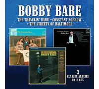 Bobby Bare – The Travelin' Bare: Constant Sorrow y The Streets Of Baltimore – 2 CD