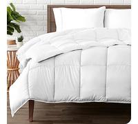 Bare Home Edredón Nórdico - Relleno de Fibra 3D Suave y Transpirable - Alternativa al Plumón - Apto para Todas Las Estaciones - Antialérgico y Lavable a Máquina - Confort Premium (155 x 200, Blanco)