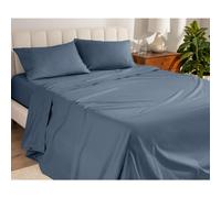 Bare Home Juego de sαbanas Twin XL 100% algodσn orgαnico Tejido de percal nνtido Ligero y transpirable Sαbanas y fundas de almohada (Twin X