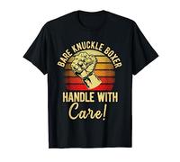 Bare Knuckle Boxeo Hombres Fist Fighting Knuckle Fighter Lover Camiseta
