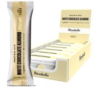 Barebells - Barritas Proteína - 20g Protein x Bar - Baja en azúcar - Baja en Calorías - Sin Aceite de Palma - White Chocolate Almond (12 Barritas x 55g)