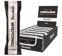 Barebells - Barritas Proteína - 20g Protein x Bar - Baja en azúcar y Calorías - Sin Aceite de Palma - Cookies and Cream (12 Barritas x 55g)