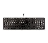 Glorious Gaming GMMK Full Size 100%, Barebones (solo carcasa) - Teclado gaming mecánico, RGB por tecla, hot swap y personalizable, distribuciones americano / ANSI - Negro