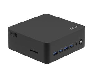 Barebone MSI Cubi Z AI 8M-006BEU AMD Ryzen 7 8845HS M.2 Wi-Fi 6E Altavoces Negro