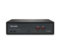 Shuttle PC Barebone Slim DN11H5 Intel U-125H DDR5 1,35 L Negro