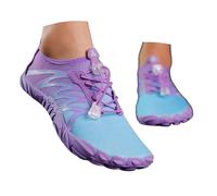 Barefoot Shoes Shoes de Agua para Mujeres de Playa rápidos para Beber, Respirar, Nadar, Nadar Casual Water Calzado Minimalista Zapatillas Piscina Mujer Zapatos Barefoot Mujer (F, 38)