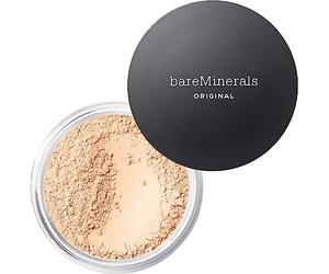 BAREMINERALS Fundación original Mineral Loose SPF 15 nº 01 Fair, 8 g | Base de polvo ligera y sin talco para una cobertura variable y un acabado natural y radiante.