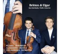 Barenboim/Crudele - Britten : Sea Interludes from Peter Grimes, 33a & Elgar: Concerto pour Violon, OP. 61