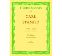 BARENREITER STAMITZ CARL - SIX DUETS, OP 27 VOL.2 - FLUTE Classical sheets Transverse Flute