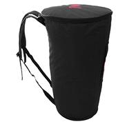 barenx Bolsa de percusión, tamaño estándar para la mayoría de djembes, tela resistente con correa para el hombro y exterior, 12 pulgadas, color negro