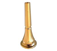 barenx Boquilla de aleación para bocina francesa de repuesto para boquilla de bocina francesa, color dorado