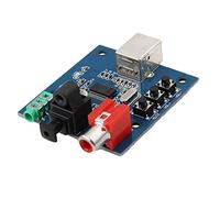 barenx Decodificador de tarjeta de sonido USB DAC USB a S/PDIF de 5 V PCM2704, salida analógica