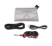 barenx Efector de sintetización de guitarra plegable 5 modos de sonido Bluetooth funcional, color rojo