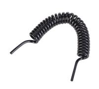 barenx Kit de accesorios de repuesto para manguera de compresor de aerógrafo en espiral de 45 cm, color negro