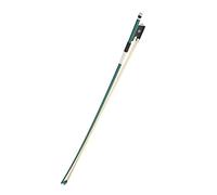 barenx Well Balance - Arco de violín 4/4, pelo de caballo, 74 cm para adultos, piezas de aprendizaje de violín, gran regalo para amigos o familiares, color verde