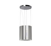 Barett 35cm 522m³/h Campana Extractora de Isla Plata