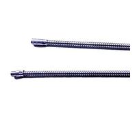 BARETTO Alargador de Acero de 1 Metro para Kit de Limpieza de Chimeneas - Alargador Flexible para Sets de Chimeneas, Ideal para Limpiar Chimeneas y Conductos con Curvas (1 Muelles)