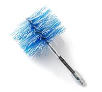 BARETTO Cepillo Flexible de Repuesto para tu Kit de Limpieza de Estufas de Pellets, Cepillo Flexible de Nylon, Adecuado para Limpiar el Conducto de Humo con Curvas (100 mm)