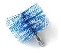 BARETTO | Cepillos deshollinadores para la Limpieza de Estufas de pellets | Conducto de Humos Ø 80 mm | Conector M12 | 1 ud.