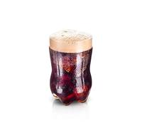 BARGRIN Vaso de cristal de 750ml para fernet - Botella cortada de vidrio para fernet - vaso de fernet