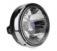 Barhbt Faros de motocicletas Para Hornet 600 900 CB400/900 Conjunto Faros Para Motocicleta 1 Pieza Faros De Cristal(Black Clear Lens)