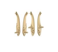 Barhbt Manijas Interiores Puertas Coche Embellecedor Manija De Puerta Interior Para BMW 3S 4S M3 M4 316d 318d 320d 320i 335d Manilla Interior Compatible(F30F31 Beige)