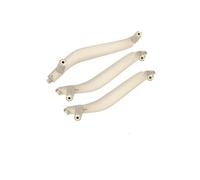 Barhbt Manijas Interiores Puertas Coche Juego 3 Repuesto Para Puerta Para BMW Para X5 Para X6 F15 F16 Años 2014-2018 Volante Izquierda Manilla Interior Compatible(Oyster)