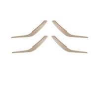 Barhbt Manijas Interiores Puertas Coche Para BMW Para X1 E84 2010-2016 Panel Puerta Interior Manillar Barra Embellecedor Cubierta Manilla Interior Compatible(Beige 1 Set)