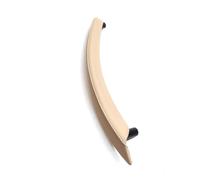 Barhbt Manijas Interiores Puertas Coche Para BMW Para X5 Para X6 E70 E71 E72 2007-2014 Tirador Puerta Pasajero Cubierta Exterior Cuero Manilla Interior Compatible(Right Red Brown)