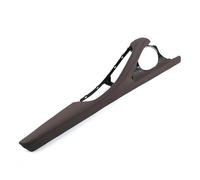 Barhbt Manijas Interiores Puertas Coche Para BMW Serie 5 F10 F11 F18 520i 523i 525i 528i 535i Manija Interior Puerta Soporte Marco Exterior Cuero Manilla Interior Compatible(LHD Moka)