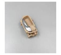 Barhbt Manijas Interiores Puertas Coche Para Toyota Para Corolla 2014-2018 Manija Interior De Puerta Delantera O Trasera Bolígrafo Cromado Con Borde Marrón Manilla Interior Compatible(Right)