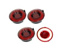 Barhbt Para Chevrolet Para Corvette C6 2005-2013, 4 Piezas De Conjuntos Luces Traseras, Circulación Luces Traseras Asamblea(Red Lens)