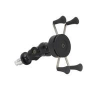 Barhbt Soportes para Moto para CBR 250RR 400R 500R 600RR 600F4I VFR 800F 1200F DCT Soporte para Teléfono Motocicleta con Horquilla Y Navegación GPS Soporte Manillar Moto(No USB Charger)