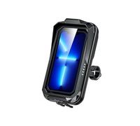 Barhbt Soportes para Moto Soporte para Teléfono Motocicleta Funda Teléfono Bicicleta Bolsa Base Giratoria 360° Teléfonos 4,7 A 7,2 Pulgadas Soporte Manillar Moto