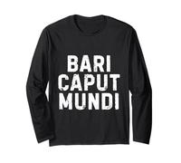 Bari Caput Mundi Città Simpatica Uomo Donna Bambino Manga Larga