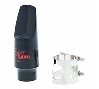 Bari Esprit - Boquilla para saxofón soprano (incluye ligadura de níquel, acabado mate)