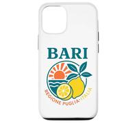 Bari Regione Puglia Italia Limón Vintage Italia Verano Carcasa para iPhone 12/12 Pro