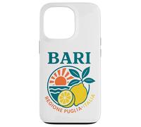 Bari Regione Puglia Italia Limón Vintage Italia Verano Carcasa para iPhone 13 Pro
