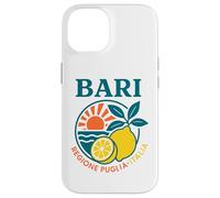 Bari Regione Puglia Italia Limón Vintage Italia Verano Carcasa para iPhone 14