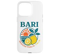 Bari Regione Puglia Italia Limón Vintage Italia Verano Carcasa para iPhone 15 Pro Max